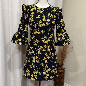Zara Basic Collection Floral Dress.